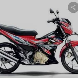 Cover body belakang merah box belakang merah suzuki satria