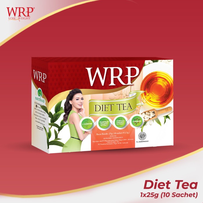 

(BISA COD) WRP DIET TEA 10 SACHET