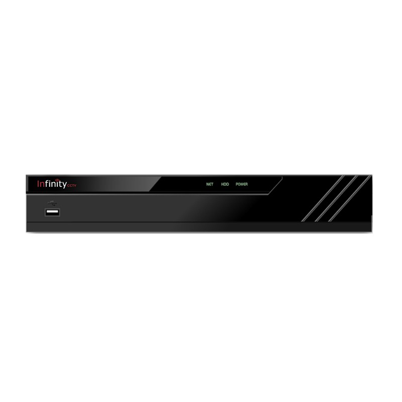 Alat rekam CCTV IP/ NVR 8Channel 2MP Infinity Black Series BNV-3708