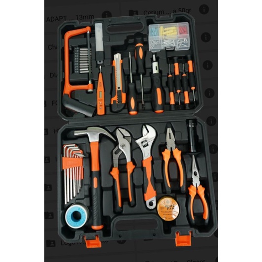 IKURA TOOL SET 102pcs / TOOLS  KIT 102pcs