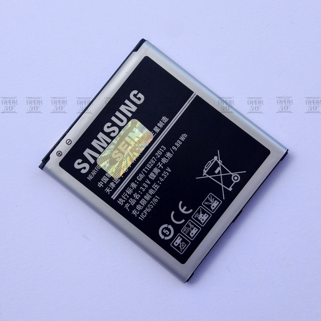 Baterai Samsung Galaxy J3 2016 J310 J320 Original OEM 100% Batre Battery Batrai HP SEIN Handphone