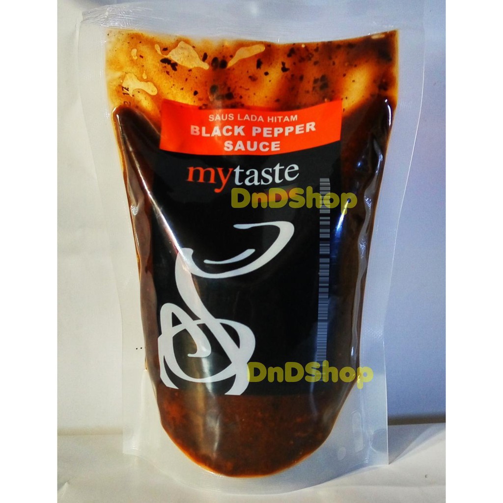 

mytaste Saus lada hitam 500g(Blackpapper Sauce) bisa juga langsung disajikan