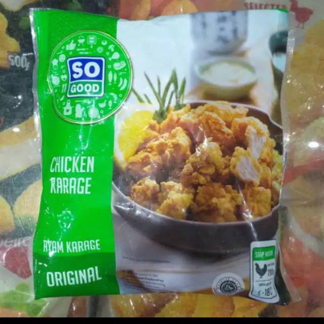 

So good chicken karage 200gr