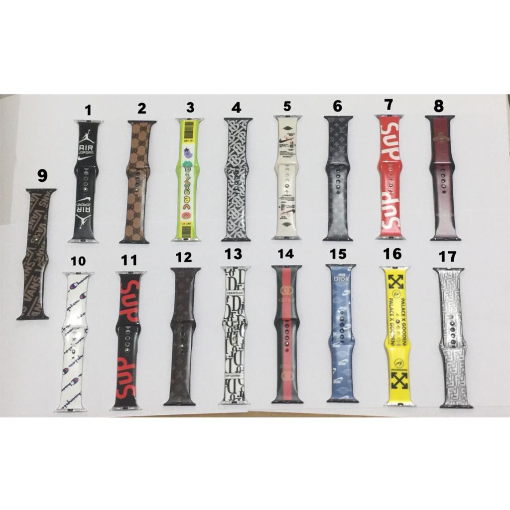 Strap Apple Watch Ukuran 38mm/40mm/41mm Dan 42mm/44mm/45mm/49mm