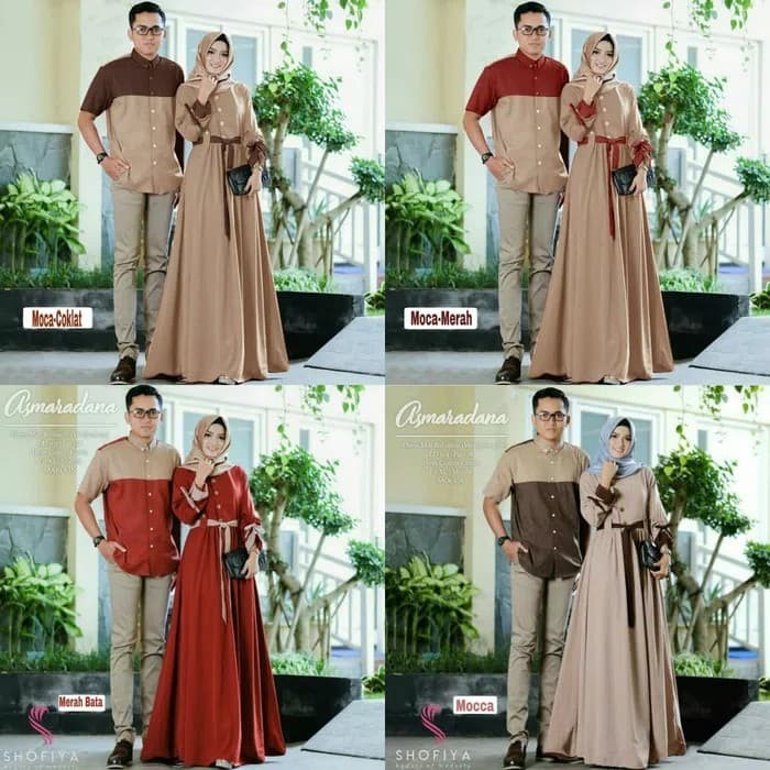 Set-Family-Muslim-Busana- Busana Muslim Couple Terbaru/Baju Muslim Couple(B.O.M) -Busana-Muslim-