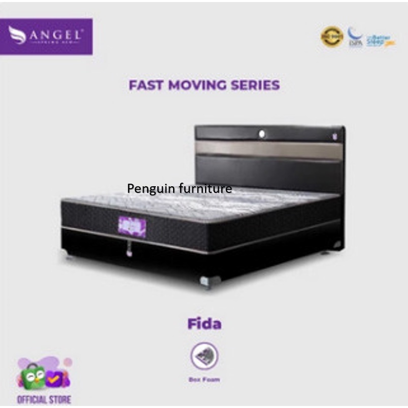 Springbed Type Fida Xtra By Angel Springbed - Fullset- Matras - Matras - matras only, 160x200