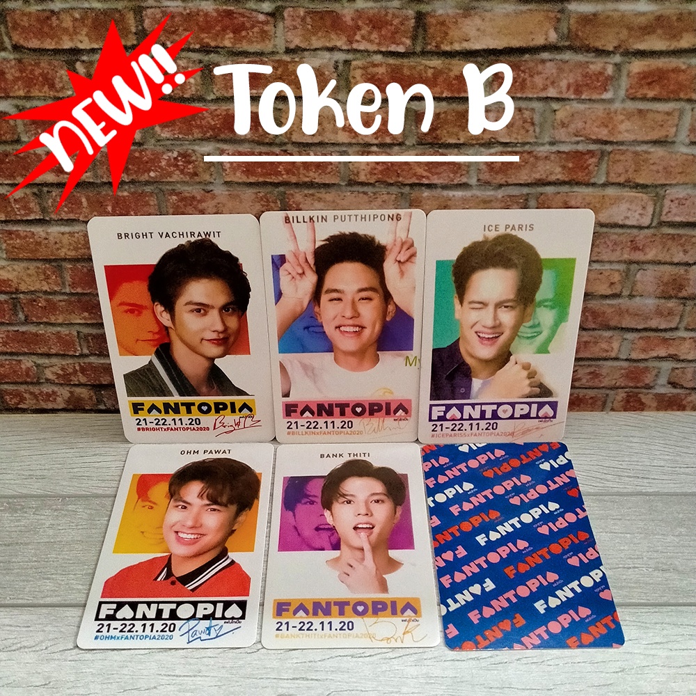 [SALE READY - SALE / DISKON AKHIR TAHUN] FANTOPIA PHOTOCARD Unofficial (TOKEN A,B,C) SATUAN - Thai C