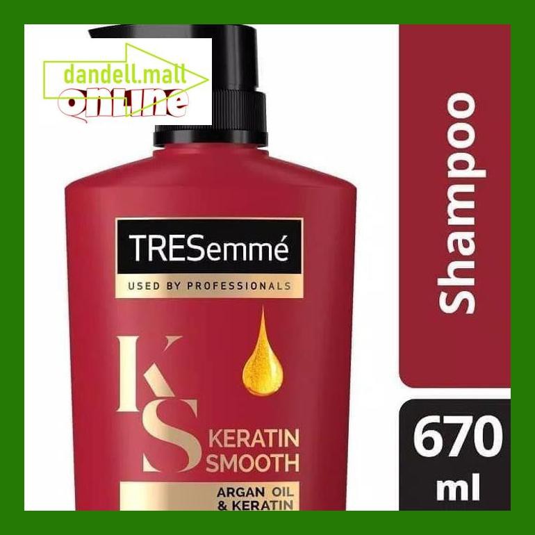 Rr70Stgs Tresemme 670 Ml Keratin Smooth Shampoo 4Drr80Ss