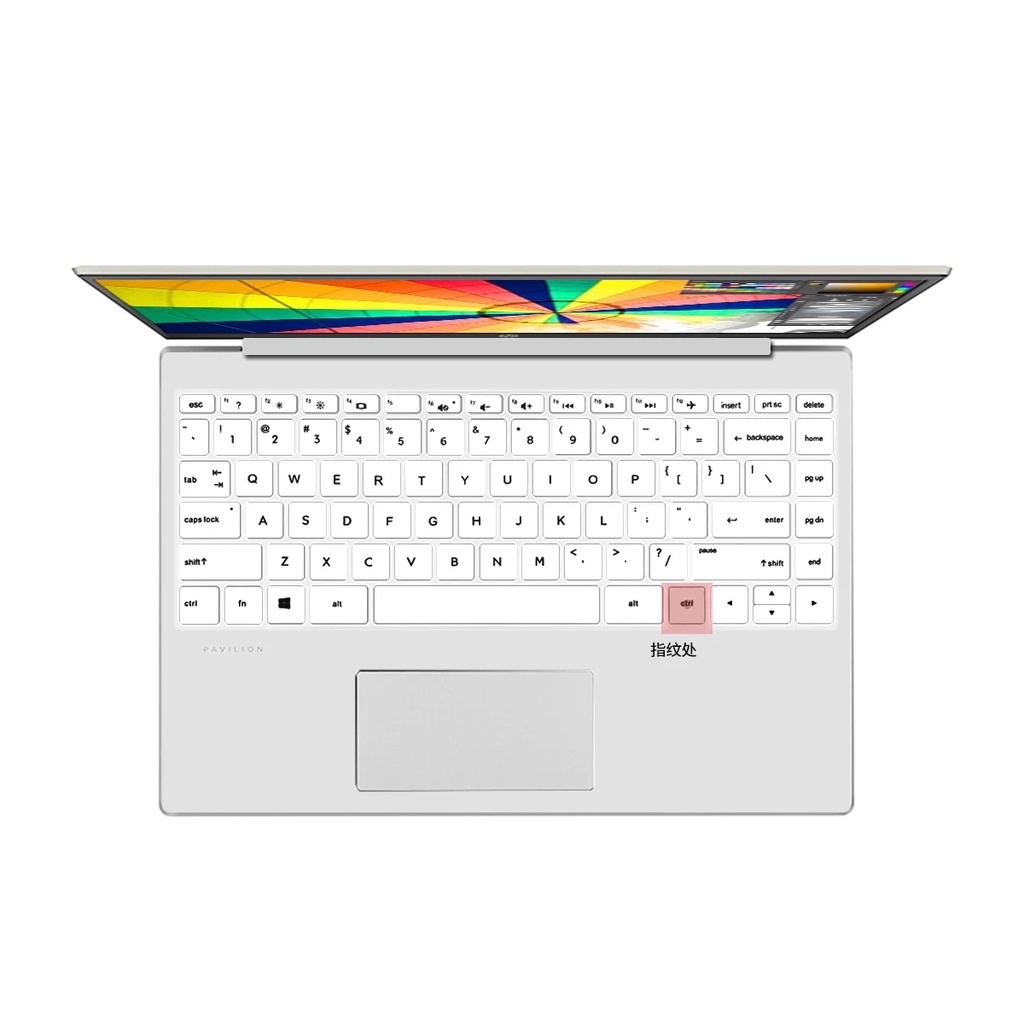 Skin Keyboard Laptop Untuk HP Envy X360 15.6 inch Fingerprint 15-ep0009tx 15-ep0016tx 15-ep0010tx 15-ep001nl 15-ep0025cl 2020