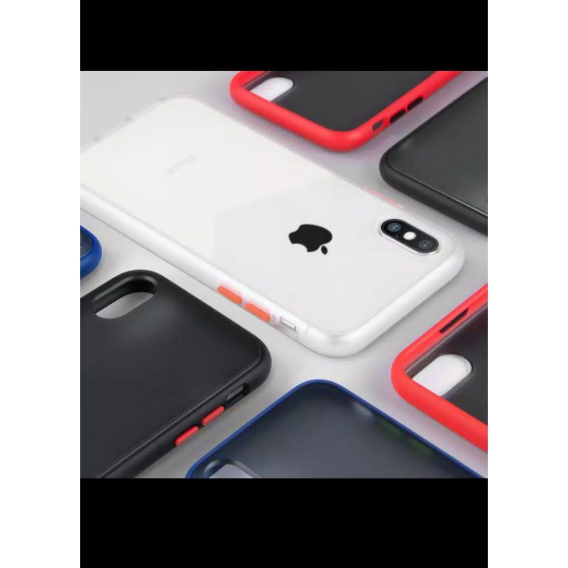 Case Dove iphone XS / Iphone XS Max / Iphone 11 Transparan slim Fuze Macaron