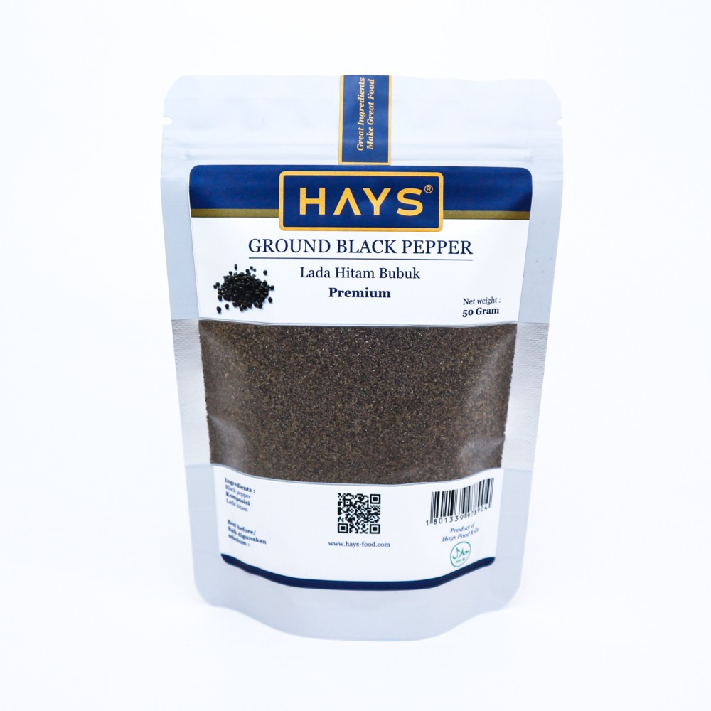 Lada Hitam Bubuk / Ground Black Pepper - HAYS