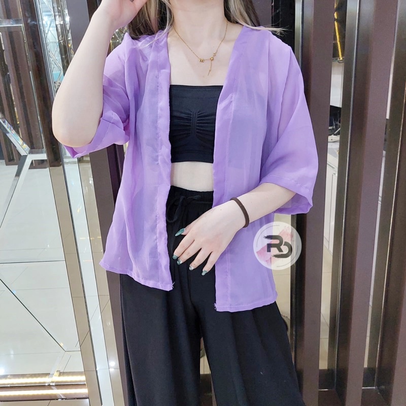 BEFAST - ZRD OOTD Wanita Cardiga FARA / LUCIA OUTER BAHAN SIFON / Pakaian Kardigan kasual / Cardigan Casual Wanita / Outer Kekiniaan Remaja / Cardigan Polos Keluaran Terbaru 2022 / Terlaris / OOTD Ala Style Korean