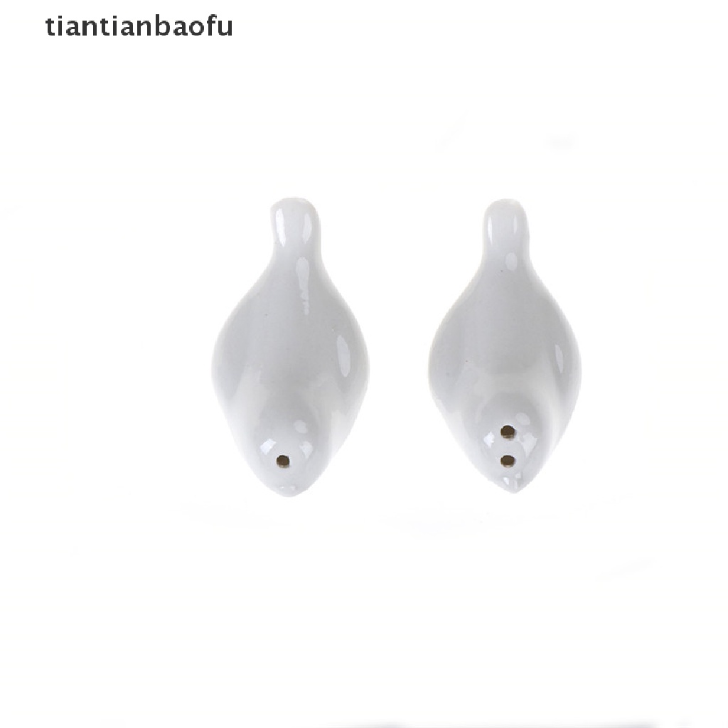 [tiantianbaofu] 2pcs Ceramic Love Birds Salt &amp; Pepper Shakers Wedding Bridal Shower Party Favors Boutique