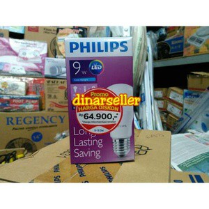 PHILIPS LAMPU LED 9 WATT