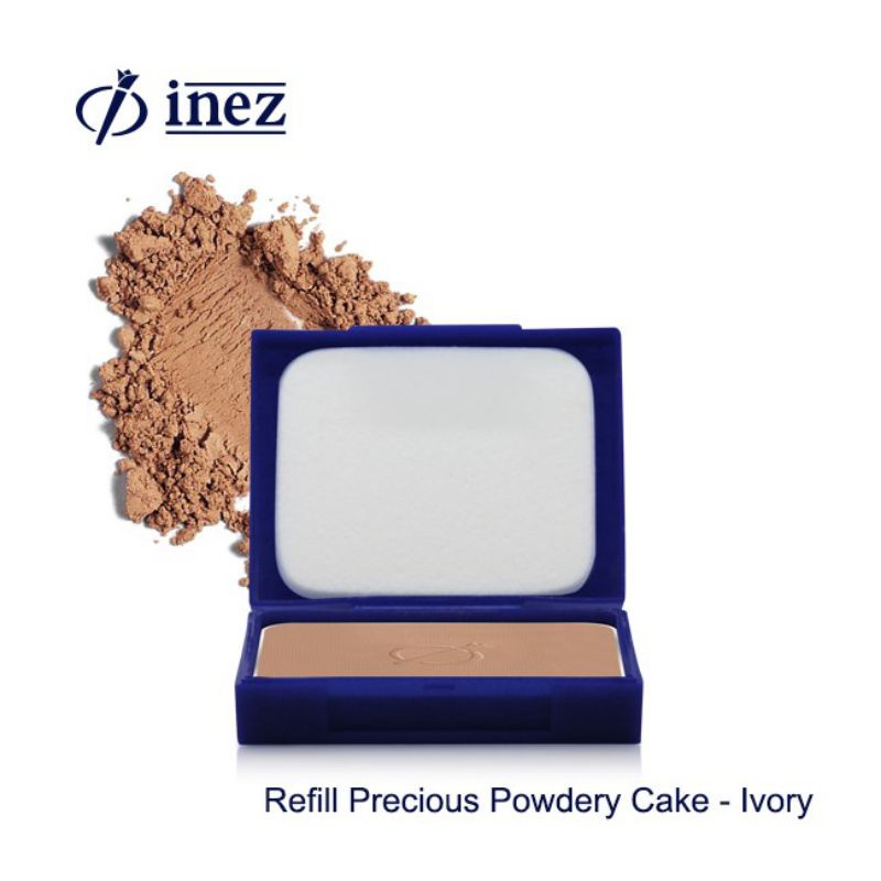 Inez refil precious Powdery cake/ Bedak padat/Bedak glowing