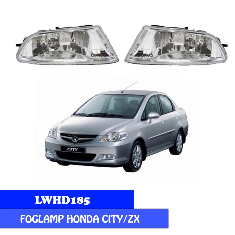 FOGLAMP FOG LAMP LAMPU KABUT HONDA CITY GD8 2006 2007 2008 LWHD185 SET