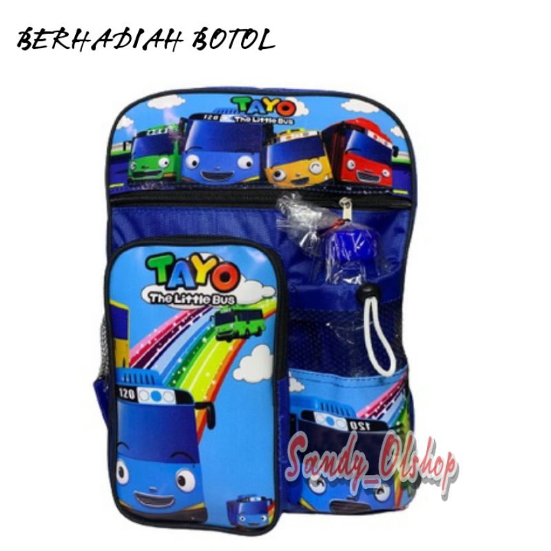 TAS RANSEL ANAK SD &amp; TK, BERHADIAH BOTOL MINUM