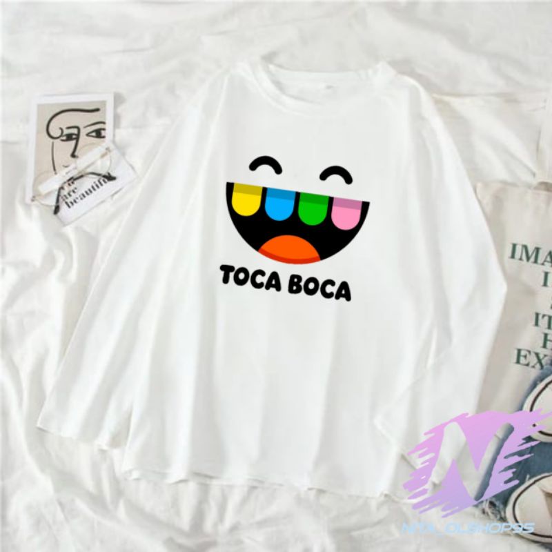 kaos toca boca kaos anak lengan panjang toca lite world