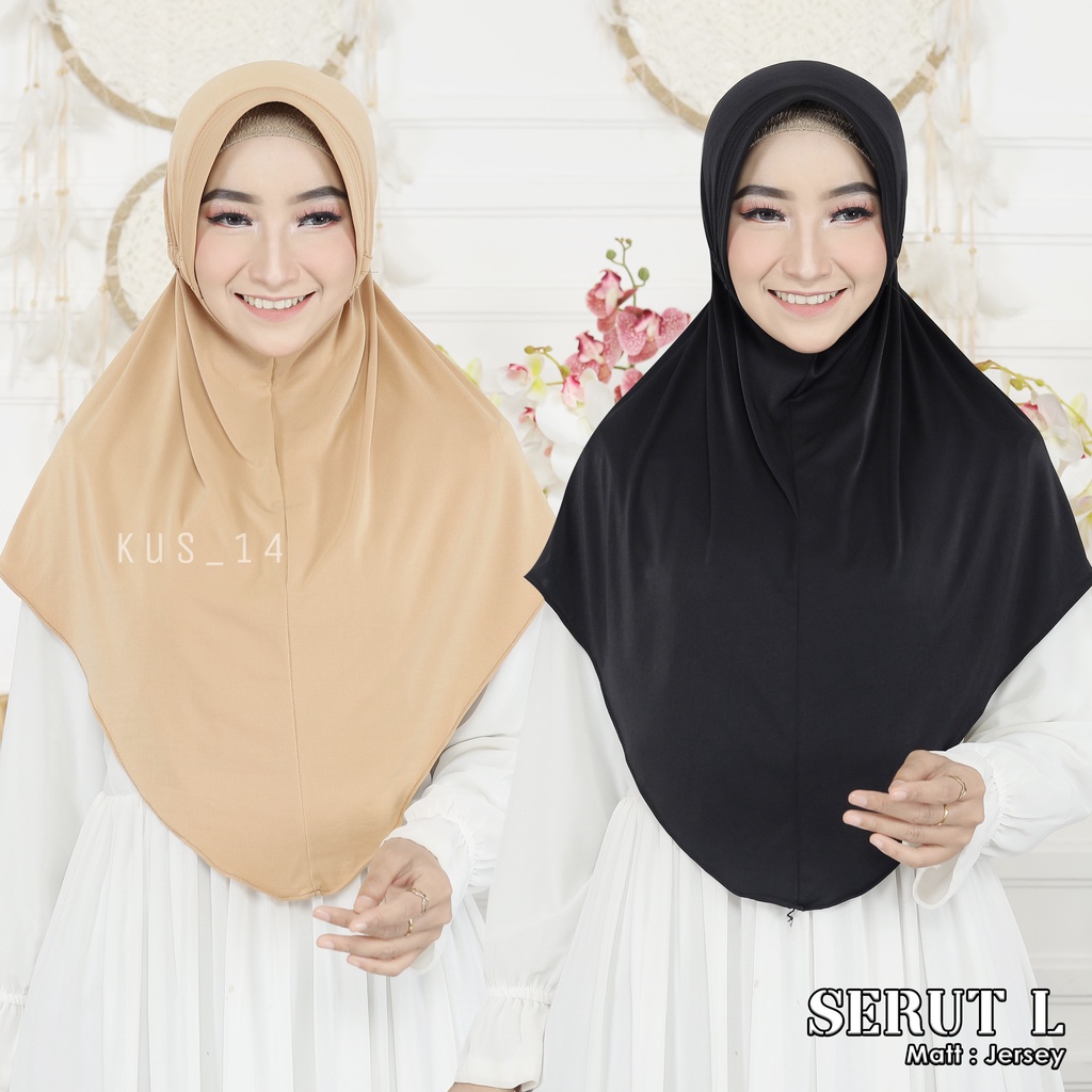 Serut Jokowi / Jilbab Instan Serut Jokowi