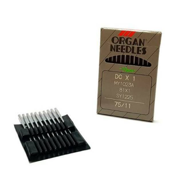 Jarum Organ Needles Dcx1 Untuk Mesin Obras Klasik Dan Industri Shopee Indonesia