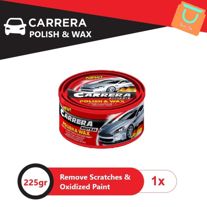 Carrera Polish & Wax Neutral 225G - Pengkilap Cat Mobil