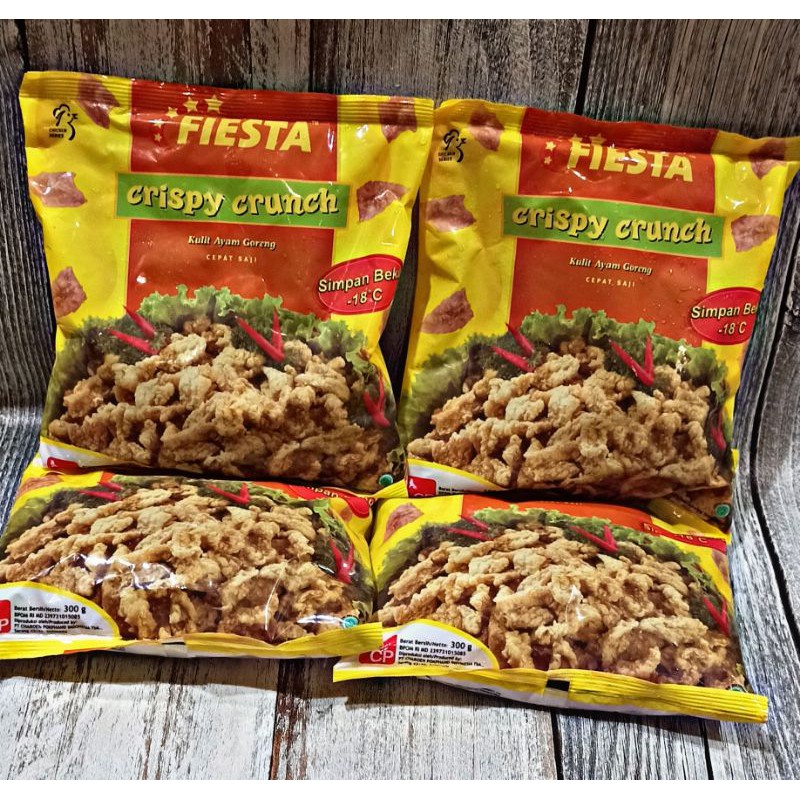 

KULIT AYAM CRISPY FIESTA 300GR/PASTI ENAK[FRESH SIAP KIRIM]