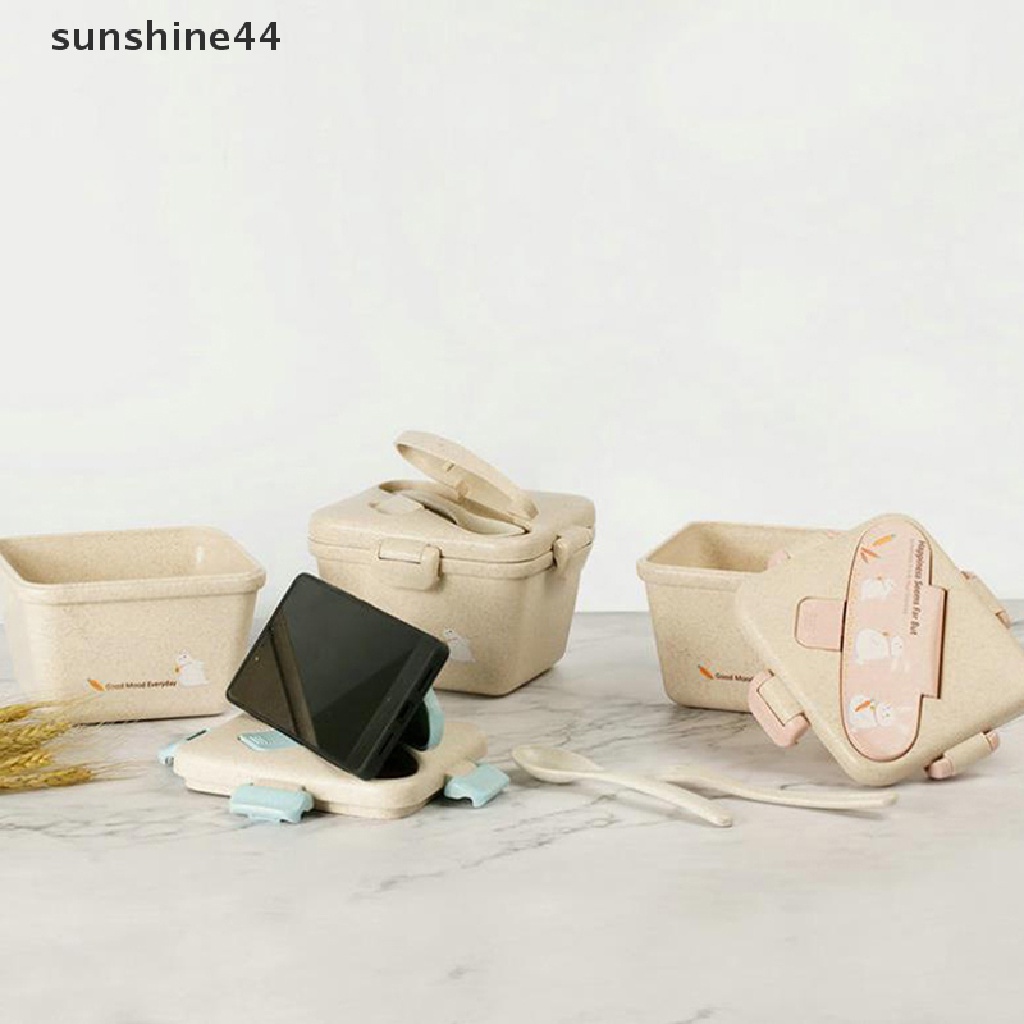 Sunshine Kotak Makan Bento Portable Kreatif Untuk Anak