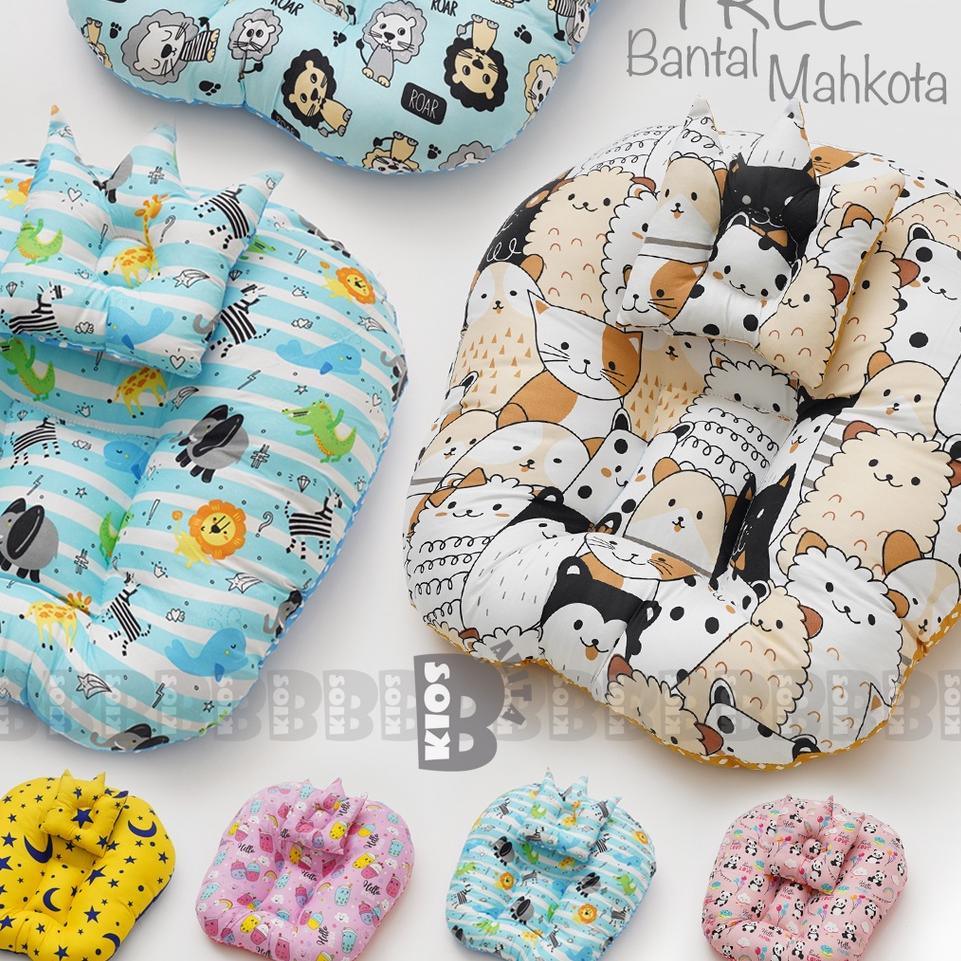 Wow Murah Meriah.. TERLARIS SOFA BAYI MULTIFUNGSI / KASUR BAYI NWBORN FREE BANTAL PEYANG MAHKOTA / K