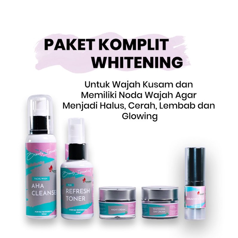 Farma Wdc - Paket komplit Whitening original farma wdc BPOM