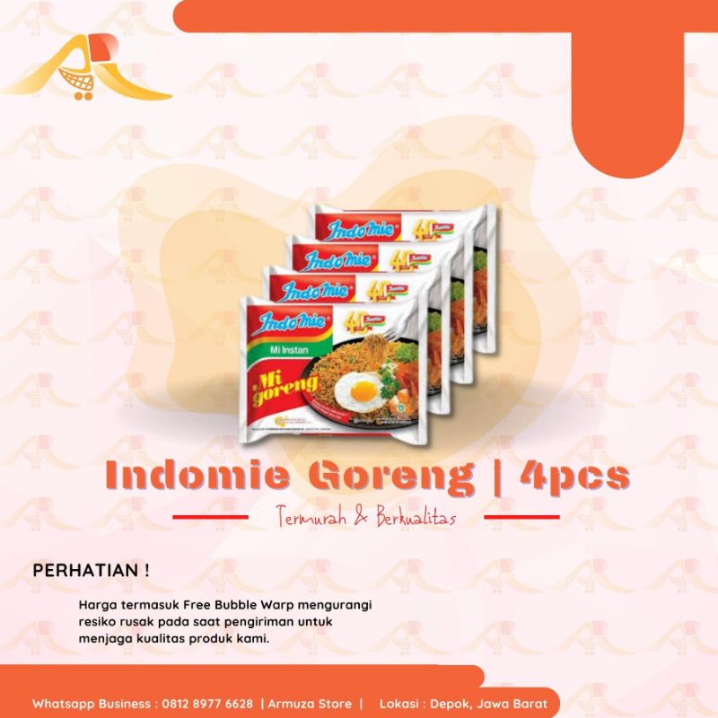 

Indomie Goreng | isi 4 pcs