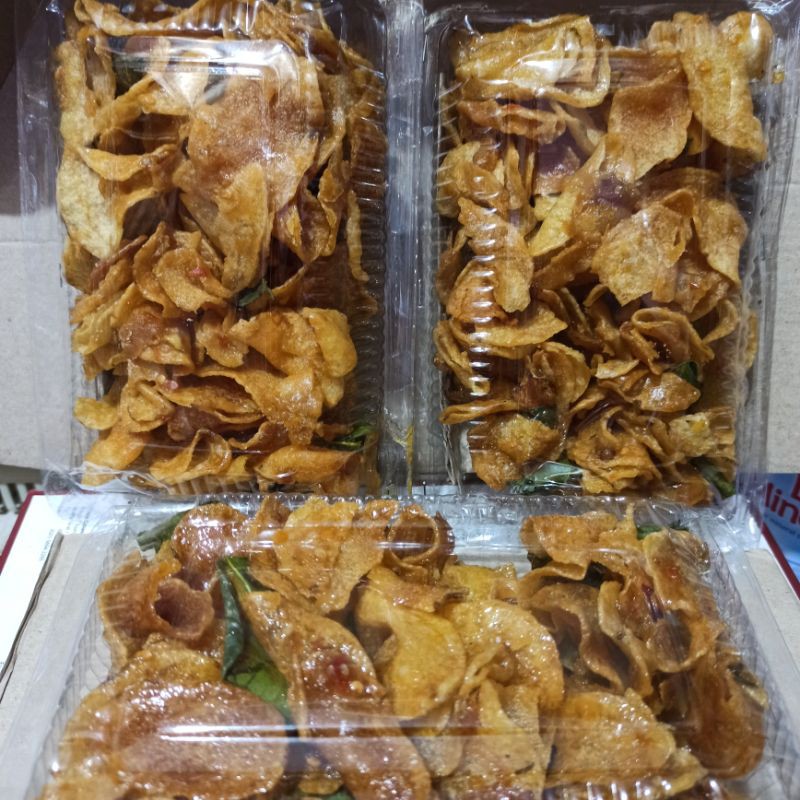 

Kering kentang Tempe (klengkam) Pedas Manis Gurih Camilan Makanan Instan Murah Lauk Siap Saji