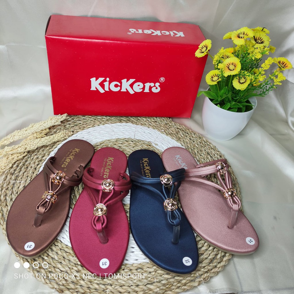 SANDAL ANAK PEREMPUAN JEPIT EMAS SIZE 26-30/31-35 KODE J-Z 2