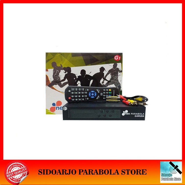 Receiver Parabola Hybrid Nex Parabola Garuda G1 HD Hijau Free Channel