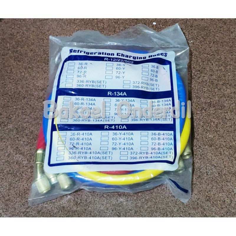 SLANG MANIFOLD R12 R22 R502 PANJANG 1.5M