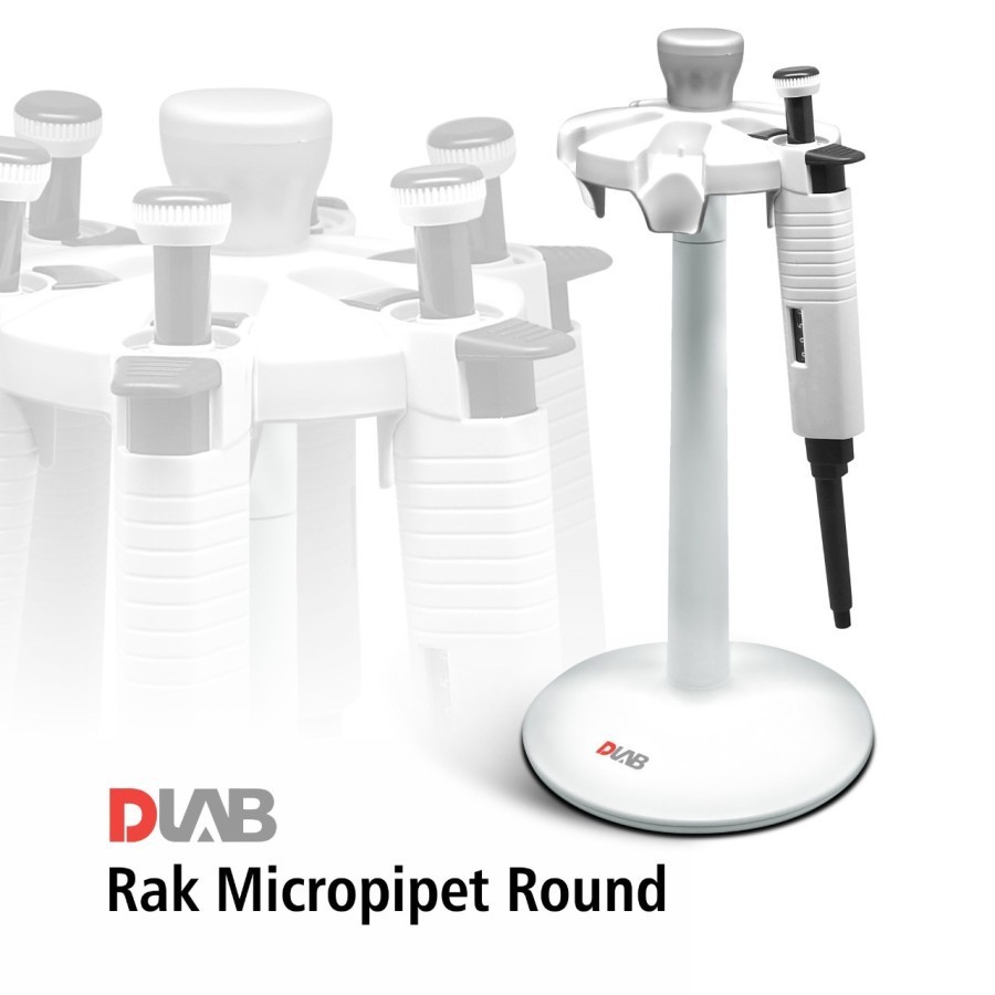 rak mikropipet round dlab