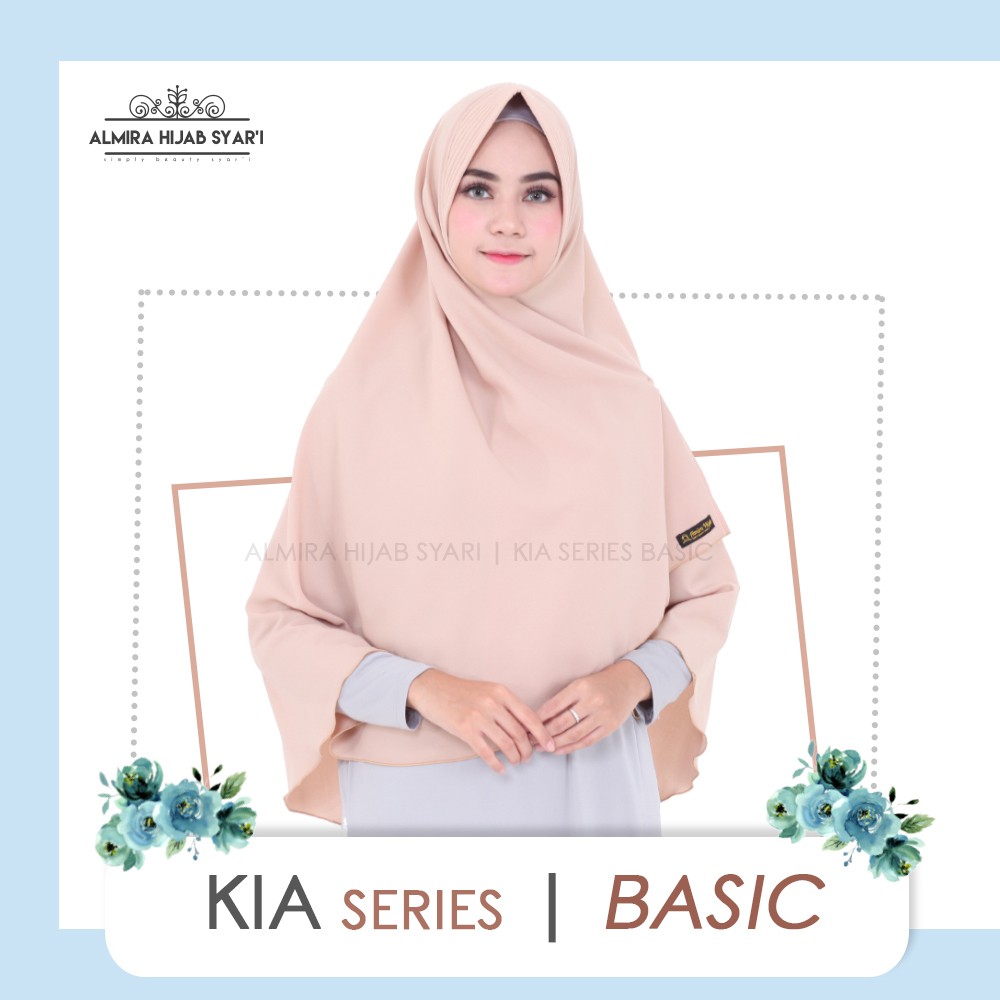 Khimar Instan Almira Khimar Wolfis Jilbab Wolfis Shopee Indonesia