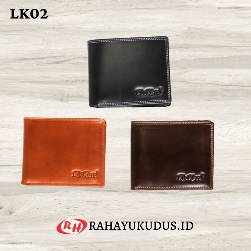 DOMPET LIPAT PRIA KULIT SAPI ASLI LK-02