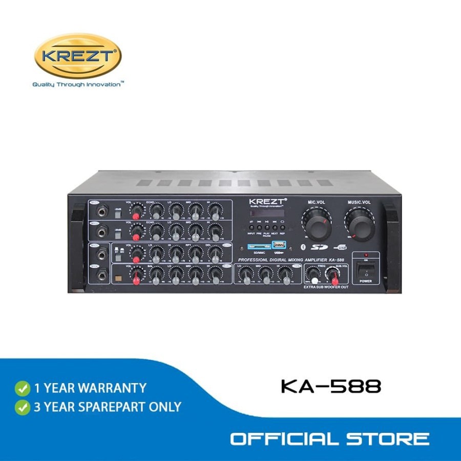 KARAOKE AMPLIFIER SYSTEM KREZT KA-588