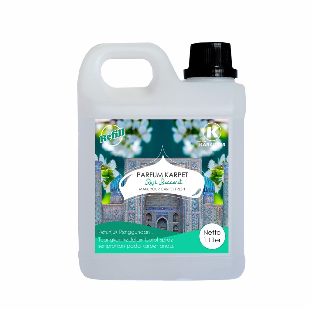 Parfum Karpet Aroma Baccarat | Wangi Segar &amp; Tahan Lama | Kemasan Refil 1 Liter | Bisa Cod | Terlaris
