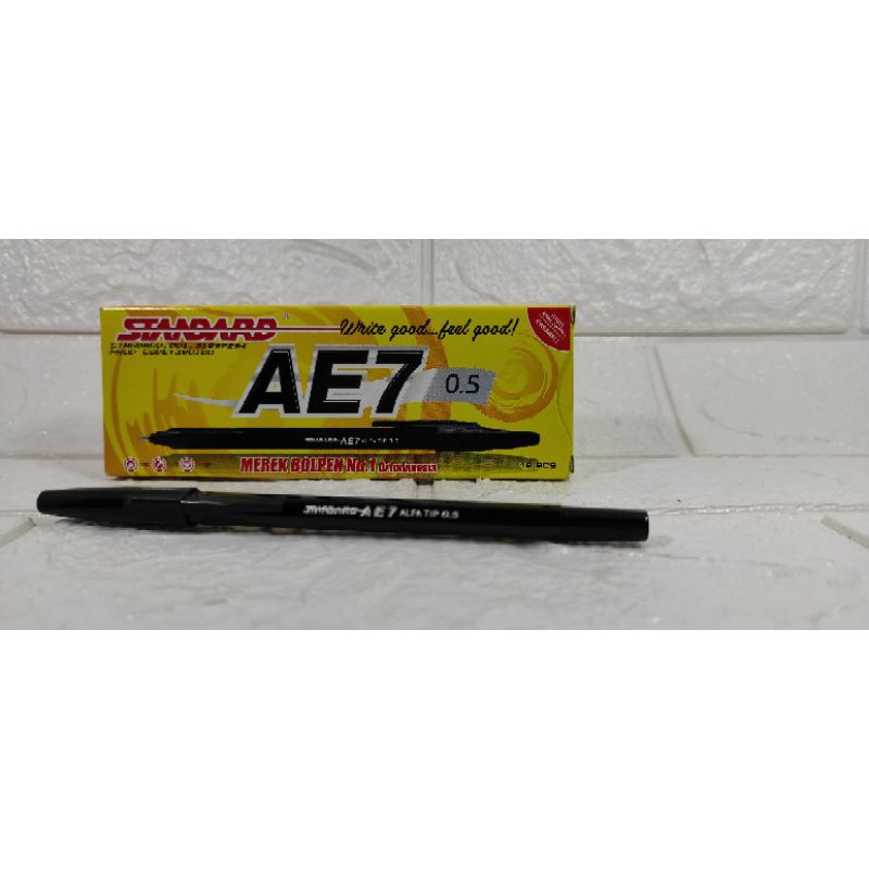 

Bolpen Standard AE7 [Ecer] - Hitam | Pulpen Standard AE7 0.5