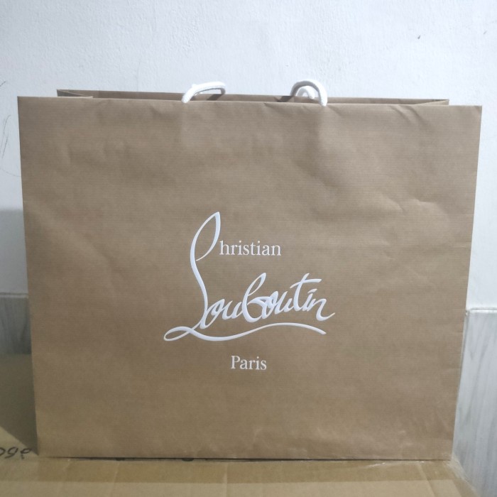 

✨ BISA COD ✨ paperbag christian louboutin / paper bag louboutin / dustbag louboutin