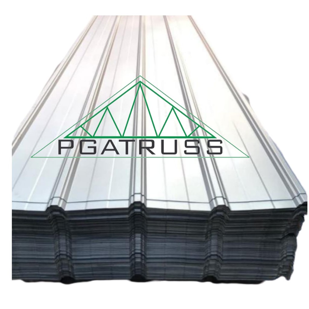 Atap Spandek PGA TRUSS 0,35 4meter Baja Ringan Galvalume