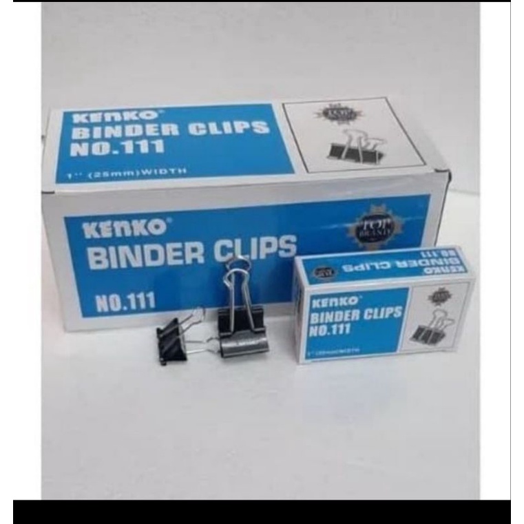 

BINDER CLIP KENKO NO 111 (KLIP KERTAS)