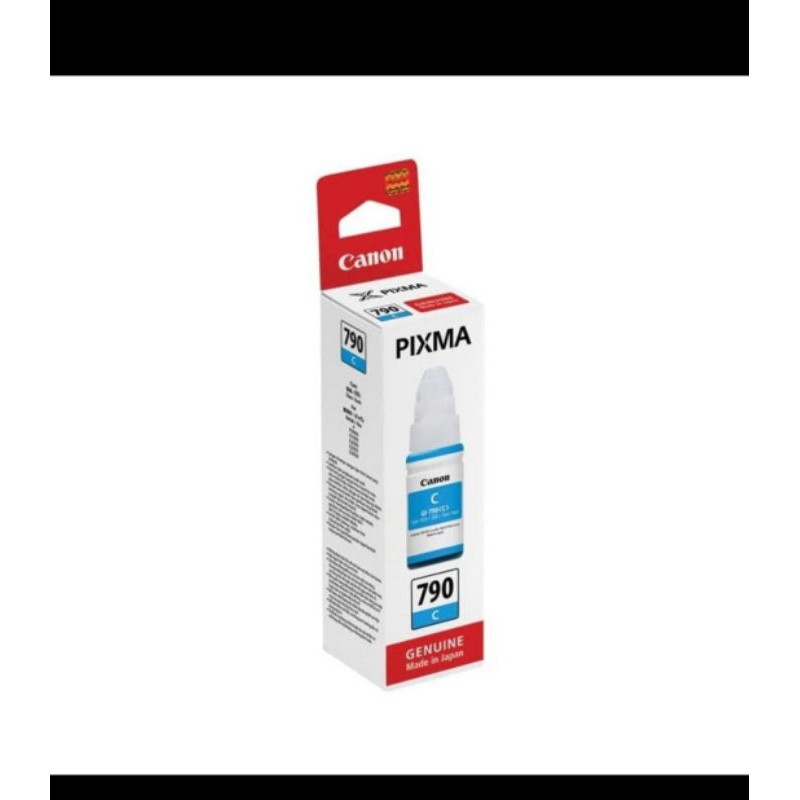 tinta printer canon pixma 790 cyan biru
