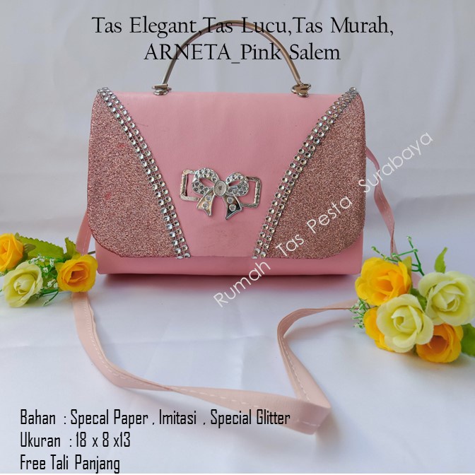 Tas Seserahan,Tas Souvenir,Tas Home Made ,ARNETA_PINK SALEM