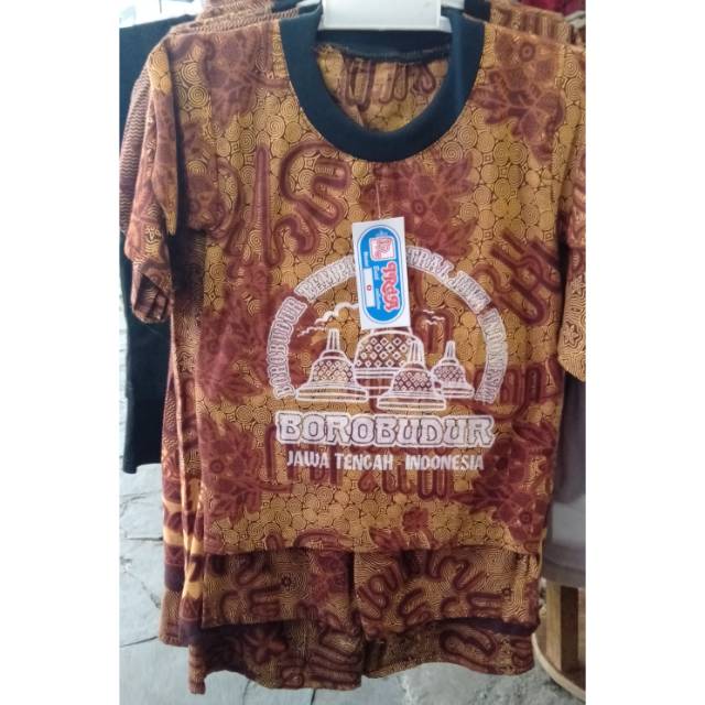 Stelan anak batik oleh -oleh borobudur