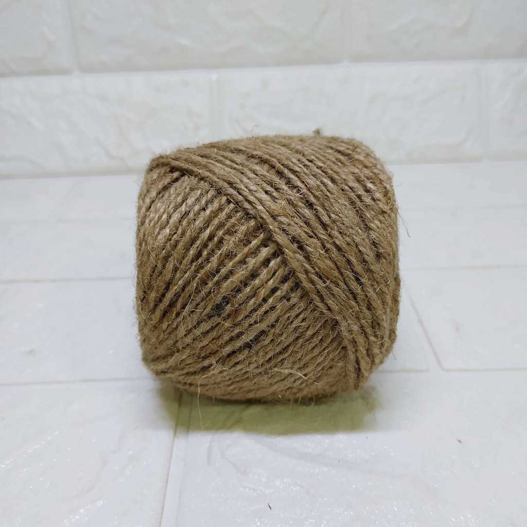 Tali Rami 2 PLY Tali Burlap Serbaguna Bahan Kerajinan Tangan