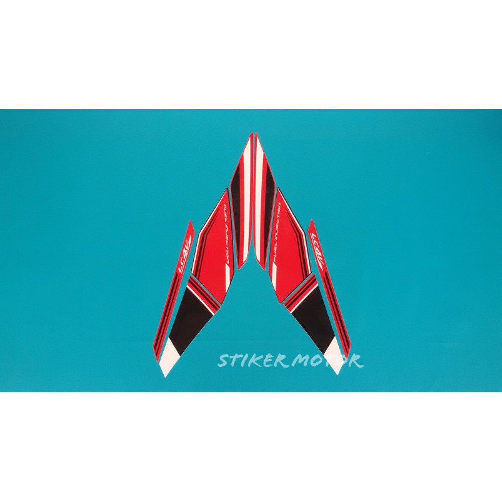 Variasi striping vixion advance 2016 hitam