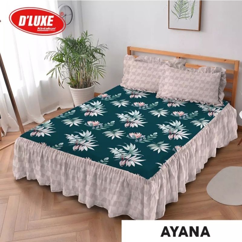 SPREI KINTAKUN D'LUXE RUMBAI 180X200_Sprei Rumbay Kintakun king_Sprei No1