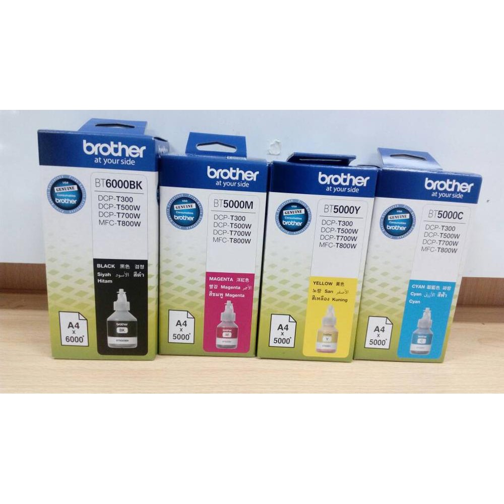 Tinta Refill Brother BT5000 BT6000 ORIGINAL DCP T300 T500W ...